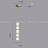 Серия подвесных светодиодных светильников в виде композиции из рельефных шаров NORILL A фото 6