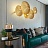 Дизайнерское бра Space Copper Luxury Wall Lamp 4 плафона  фото 9