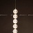Серия подвесных светодиодных светильников в виде композиции из рельефных шаров NORILL B фото 13