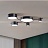 Серия потолочных светильников с плоскими цилиндрическими плафонами разного диаметра CHUTE Черный фото 7