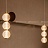 Серия подвесных светодиодных светильников в виде композиции из рельефных шаров NORILL B фото 11