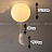Серия потолочных светильников Мишка на шаре WASTY модель D маленький фото 12