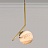 Серия дизайнерских подвесных светильников с круглым плафоном HOOP PLANET DМалый (Small) фото 2