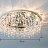 Потолочный светильник с подвесами в виде капель с кристаллами К9 FR-124 C 80 см  фото 3