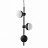 Люстра FRANDSEN CPH Fabian Vertical Chandelier Matte Black фото 2