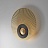 Дизайнерский настенный светильник в виде металлического диска PLANCHET фото 4