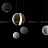 Серия подвесных светильников с шарообразным и составным плафоном из двух полусфер из цемента PALDIS B фото 9