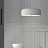 Светодиодный потолочный светильник CYLINDER A 32 см  Белый фото 6