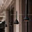Серия подвесных светильников с трубчатым корпусом и коническим рассеивателем GIAN A черный фото 12