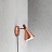 Настенный светильник в стиле постмодерн медного цвета NOTRH WALL фото 4