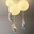 Серия потолочных светильников Мишка на шаре WASTY модель B большой фото 17