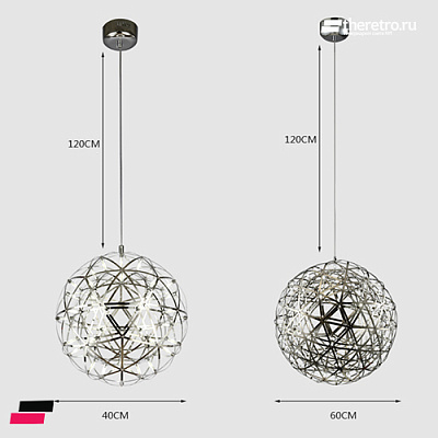 Moooi Raimond 100 см  Золотой Холодный свет фото 9