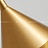 Серия подвесных светильников с трубчатым корпусом и коническим рассеивателем GIAN A золотой фото 5