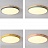 Цветные плоские светодиодные светильники в эко стиле DISC DH 38 см  Розовый фото 24