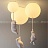 Серия потолочных люстр Мишка на шаре WASTY TRIO B фото 9