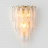 Настенный светильник из стеклянных перьев PLUMAGE 3 плафона  фото 3