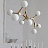 Люстра молекулярной формы BEANSTALK 3 плафона  фото 9