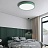 Светодиодные плоские потолочные светильники KIER 50 см  Зеленый фото 17