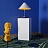Настольная лампа Maisondada LITTLE ELIAH TABLE LAMP Синий фото 6