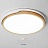 Светодиодный деревянный потолочный светильник LID 32 см  Голубой фото 14