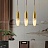 Серия подвесных светодиодных светильников с округлыми плафонами из натурального белого мрамора MALLE фото 14