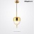 Подвесной светильник Nao Tamura Flow GOLD designed by Nao Tamura Золотой A фото 2