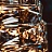 Подвесной светодиодный светильник с прямоугольным плафоном из составных хрустальных слитков CARE C фото 7