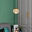 Подвесной светодиодный светильник с шарообразным плафоном из рельефного стекла VERENA фото 8