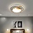 Потолочный светильник в виде композиции из светодиодных колец MEDEA C фото 5