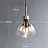 Серия подвесных светильников с прозрачными шарообразными плафонами в разновидных стеклянных абажурах VAPPE фото 3