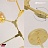 Lindsey Adelman Branching Bubble Chandelier 5 плафонов Золотой Золотой Горизонталь фото 17