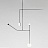 Дизайнерская минималистская люстра LINES 8 фото 3