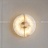 Серия светодиодных настенных светильников с мраморными плафонами круглой и прямоугольной формы PHEBE фото 2