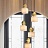 Дизайнерский подвесной светильник из мрамора BRIXEN 9 плафонов  фото 6