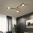 Серия потолочных светодиодных светильников с плафонами в форме дисков CHARGE 3 лампы фото 8