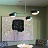 Лаконичная потолочная люстра в скандинавском стиле LANT 3 плафона Черный Хром фото 11