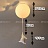 Серия потолочных светильников Мишка на шаре WASTY модель А средний фото 10