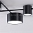 Серия потолочных светильников с плоскими цилиндрическими плафонами разного диаметра CHUTE Черный фото 5