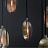 Дизайнерский подвесной светильник DIAS 3 плафона Черный фото 9