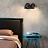 Минималистский настенный светильник с поворотным плафоном TINY WALL 2 плафон  Черный фото 14