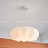 Серия светодиодных люстр c воздушным фигурным плафоном, стилизованным под белое облако ODDLY фото 11