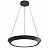 Серия светодиодных светильников в стиле минимализм c плафоном в виде усеченного диска на струнном подвесе SOLVE 30 см  серый фото 14