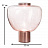 Настольная лампа Riflesso Table Розовый фото 2