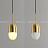 Серия подвесных светодиодных светильников с округлыми плафонами из натурального белого мрамора MALLE E фото 11