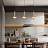 Серия подвесных светодиодных светильников с плафоном в форме диска на деревянном и металлическом основании FALKA тип В металл фото 10