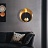 Бра Ginger & Jagger Pearl WALL LAMP round gold Белый фото 9