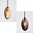 Дизайнерский подвесной светильник DIAS 8 плафонов Латунь фото 5