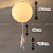 Серия потолочных светильников Мишка на шаре WASTY модель А средний фото 13