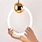 Светильник с кольцевой лампой RING 25 см  Золотой фото 9