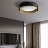 Потолочный светильник в индустриальном стиле с регулировкой цветовой температуры CASING C 38 см   Черный фото 12